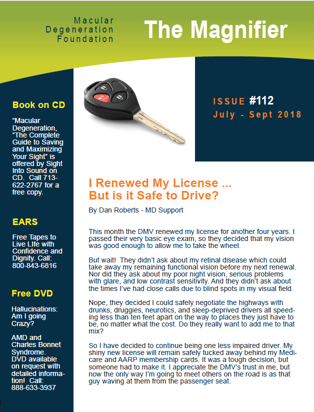 Picture of the Newsletter's front page that links to archived issues.