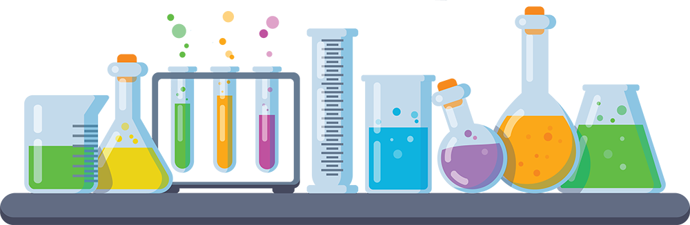 Research Lab Illustration